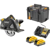 DeWalt reciprozaag voor metaal, 18V, DCS383H2-QW, 184/67mm, 2x5.0Ah accu's