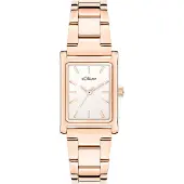 s.Oliver Analoog horloge rose-goud