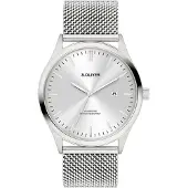 s.Oliver Analoog horloge zilver