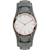 s.Oliver Analoog horloge grijs