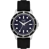 s.Oliver Analoog horloge nachtblauw / zwart / zilver