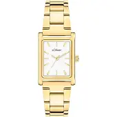 s.Oliver Analoog horloge goud
