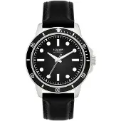 s.Oliver Analoog horloge zwart / zilver