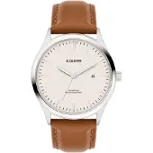 s.Oliver Analoog horloge bruin / zilver