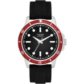 s.Oliver Analoog horloge rood / zwart / wit