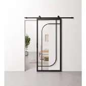Barnwoodweb Schuifdeur Staal en Glas Elegant