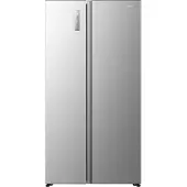 Hisense Rs3p558neid - Amerikaanse Koelkast Breedte 91.1 Cm Hoogte 178.6 Inhoud 544 L Nofrost Koel-vriescombinatie Rvs Look