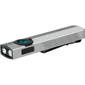 Olight ArkPro Class 1 (Silver Graphite) CW Zaklamp werkt op een accu LED Met stroboscoopfunctie, Met UV-lamp 520 lm 115 g