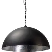Masterlight Grote gunmetal hanglamp Industria Silver 60
