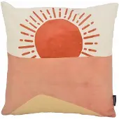 Gek op kussens! Sunset | 45 x 45 cm | kussenhoes | katoen/linnen