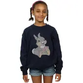 Disney Katoenen sweater Thumper voor meisjes (Marineblauw)