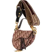 Dior Pre-owned Mini Saddle Oblique Schoudertas