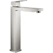 GROHE Wastafelmengkraan eurocube xl-size gladde body supersteel