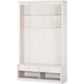Notio Living Anita-Boekenkast Lowboard - 2-laden - Wit