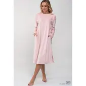 Mira - Dames Slaapkleed - Zachtroze