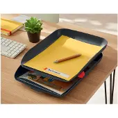 Leitz Cosy Privacy 3x Insteekmappen - Mappen Voor Privacygevoelige Documenten a4 - Ideaal voor Thuiskantoor/Thuiswerken - Warm Geel