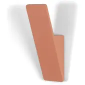 Spinder Design ANGLE 1 Wandhaak - Clay Terra
