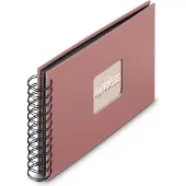 Hama Spiraal fotoalbum - Fine Art - 24x17 - 50 pagina's - Terracotta