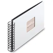 Hama Spiraal fotoalbum - Fine Art - 24x17 - 50 pagina's - Wit