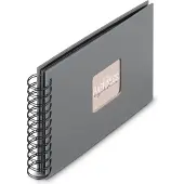Hama Spiraal fotoalbum - Fine Art - 24x17 - 50 pagina's - Steengrijs