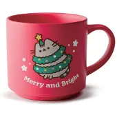 Puckator Kerstmis Pusheen de Kat Grote Porselein Mok