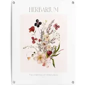 Reinders Tuinposter Herbarium - 80 x 60 - Canvas -