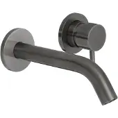 Saqu Eurotrend 2-gats inbouw wastafelmengkraan inclusief inbouwdeel gunmetal