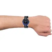 Casio Collection MDV-10C-1A2VEF Horloge - Textiel - Zwart - Ø 36 mm