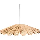 Beliani SABOGAL - Hanglamp - Natuurlijk - Palmblad