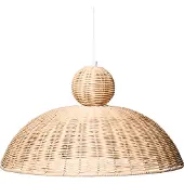 Beliani SUERTE - Hanglamp - Natuurlijk - Rotan