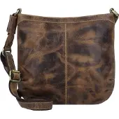 Greenburry Schoudertas ' Vintage 1655A ' donkerbruin