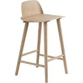 Muuto Nerd barkruk 65 cm. eiken