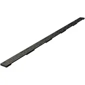 Brauer Douchegootrooster StanGrid Zwart Standaard tbv Douchegoot STD/W/PS 160x7 cm