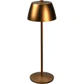Konstsmide LED tafellamp Eze, mat koper, 32 cm, IP54, USB dimbaar, koper, Woon-/ Eetkamer, Aluminium, Modern