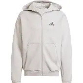 Adidas Sportsweatvest 'FI' grijs gemêleerd / zwart