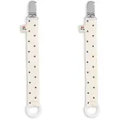 Konges Sløjd Speenketting - 2-pack - Landgoed Dot - - OneSize - Speenkettingen