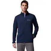Columbia Essential Hike Grid Fleece Met Volledige Rits Blauw XL Man