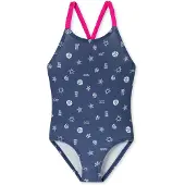 Schiesser Badpak ' Aqua Kids ' donkerblauw