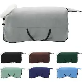 vidaXL Paardendeken Volledig Donkergroen 125 cm Polar fleece