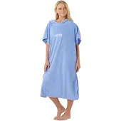 Rip Curl - Women's Classic Surf Hooded Towel - Poncho One Size, blauw