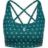 Hummel Sporttop petrol / wit
