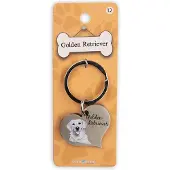 Paper Dreams Golden Retriever sleutelhanger