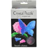 Crystal Puzzle Crystal puzzel vlinder - 3D puzzel met 38 onderdelen
