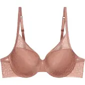 Triumph Voorgevormde bh Signature Sheer | Maat: 75A | Kleur: Bruin