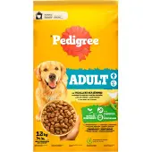 Pedigree Hondenbrokken - Adult Droogvoer - Gevogelte & Groenten - 12kg