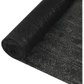 vidaXL Privacynet 150 g/m² 3,6x50 m HDPE zwart