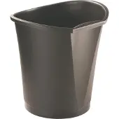 Esselte Basko 15l Vuilnisbak Zwart
