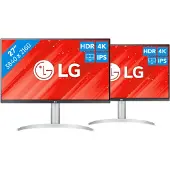 LG 27UP83AK-W Lot de 2