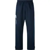 Canterbury Unisex Stadion joggingbroek met open zoom voor volwassenen (Marine / Wit)