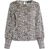 Faina Blouse crème / zwart